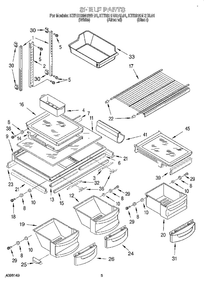 Diagram for KTRS19MGWH01