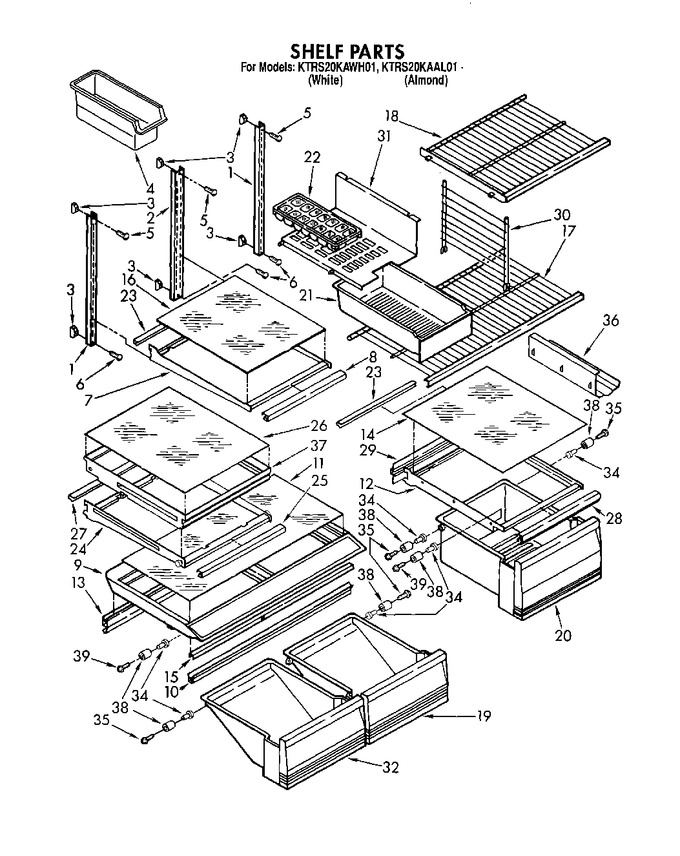 Diagram for KTRS20KAWH01