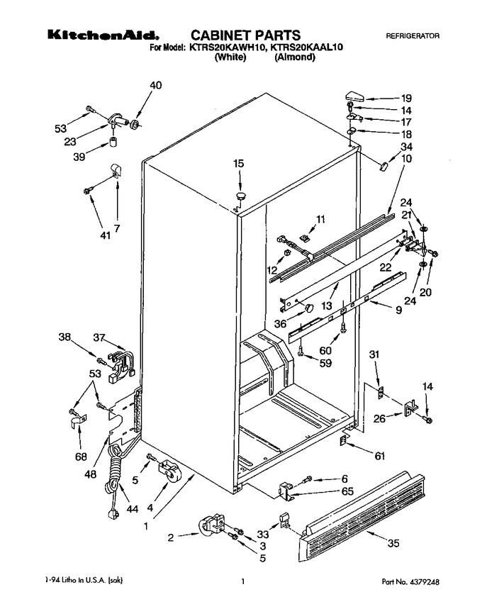 Diagram for KTRS20KAAL10