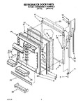 Diagram for 06 - Refrigerator Door