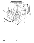 Diagram for 08 - Freezer Door