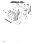 Diagram for 08 - Freezer Door