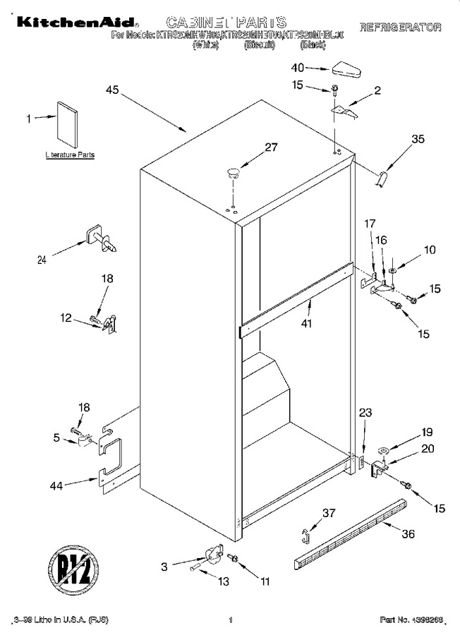 Diagram for KTRS20MHBT00