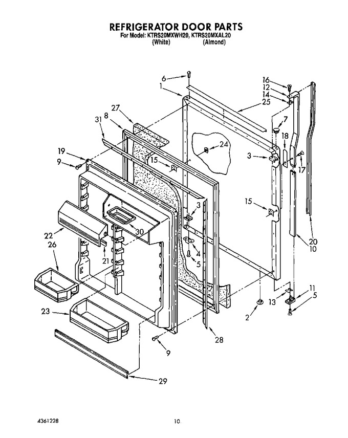 Diagram for KTRS20MXWH20