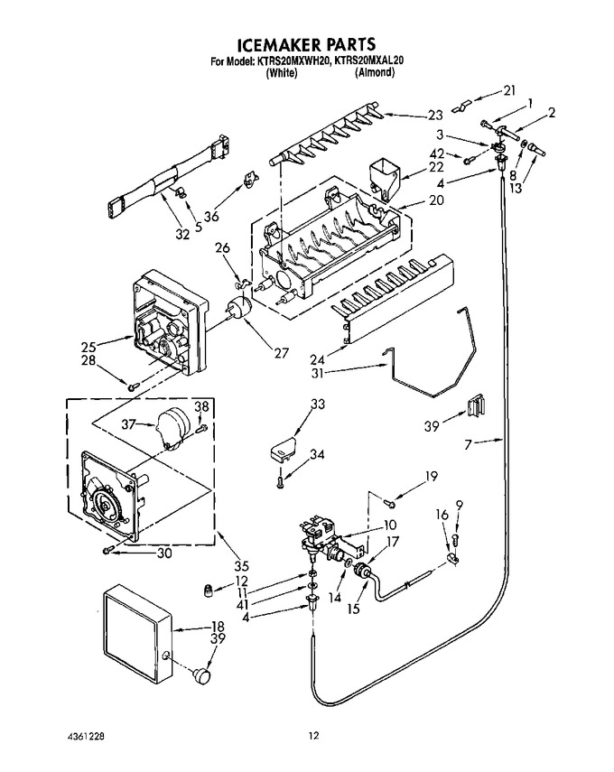 Diagram for KTRS20MXWH20