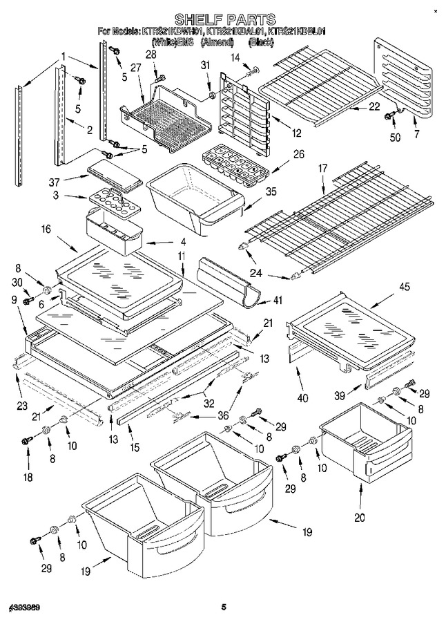Diagram for KTRS21KDWH01