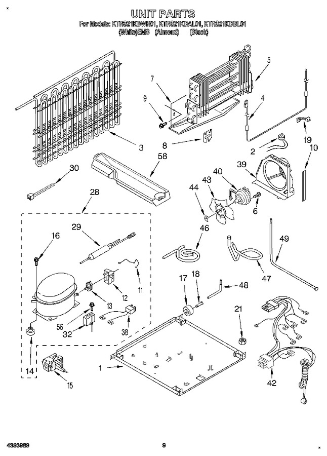 Diagram for KTRS21KDWH01