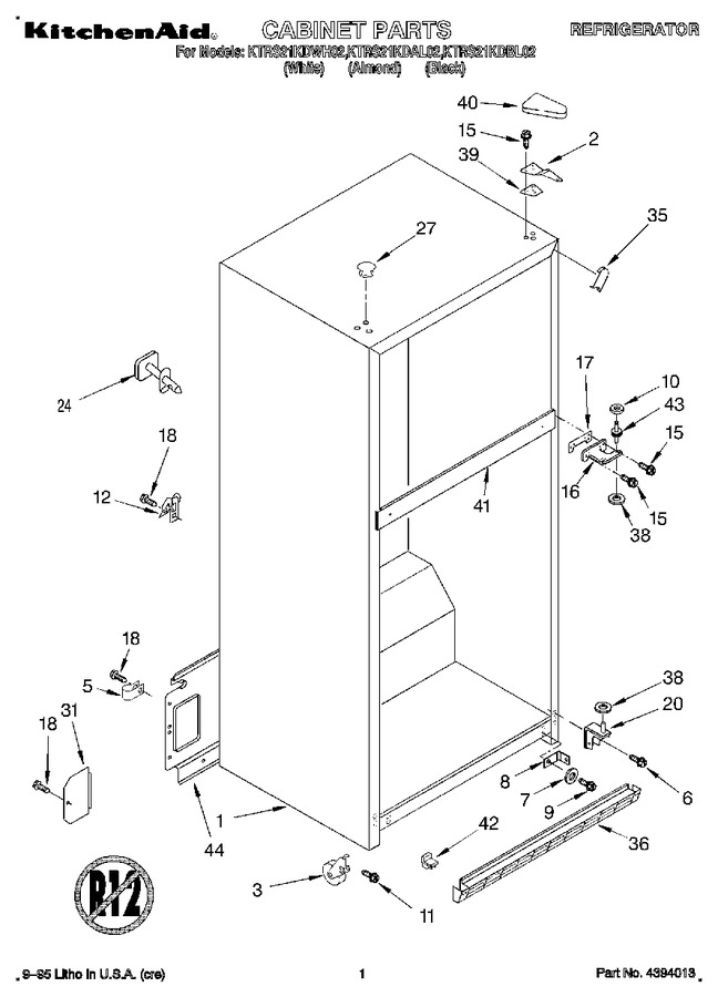 Diagram for KTRS21KDAL02