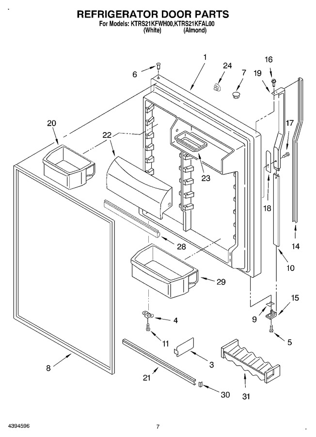 Diagram for KTRS21KFWH00