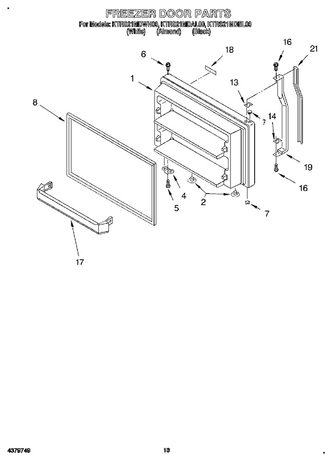 Diagram for KTRS21MDWH00