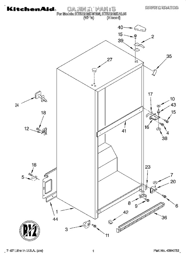 Diagram for KTRS21MDWH05