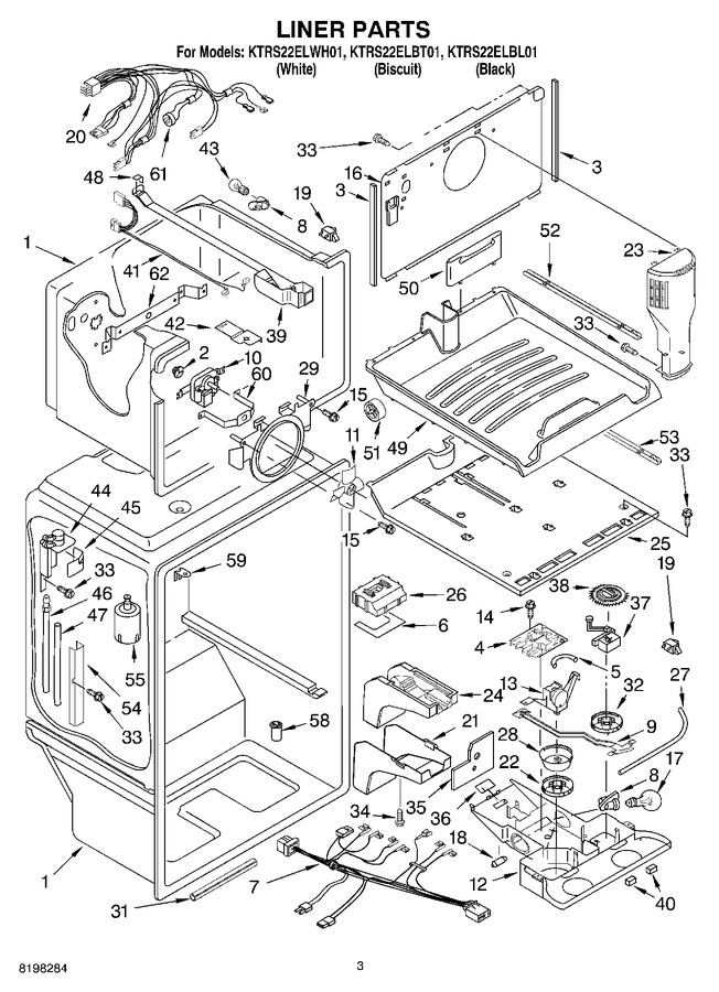 Diagram for KTRS22ELWH01
