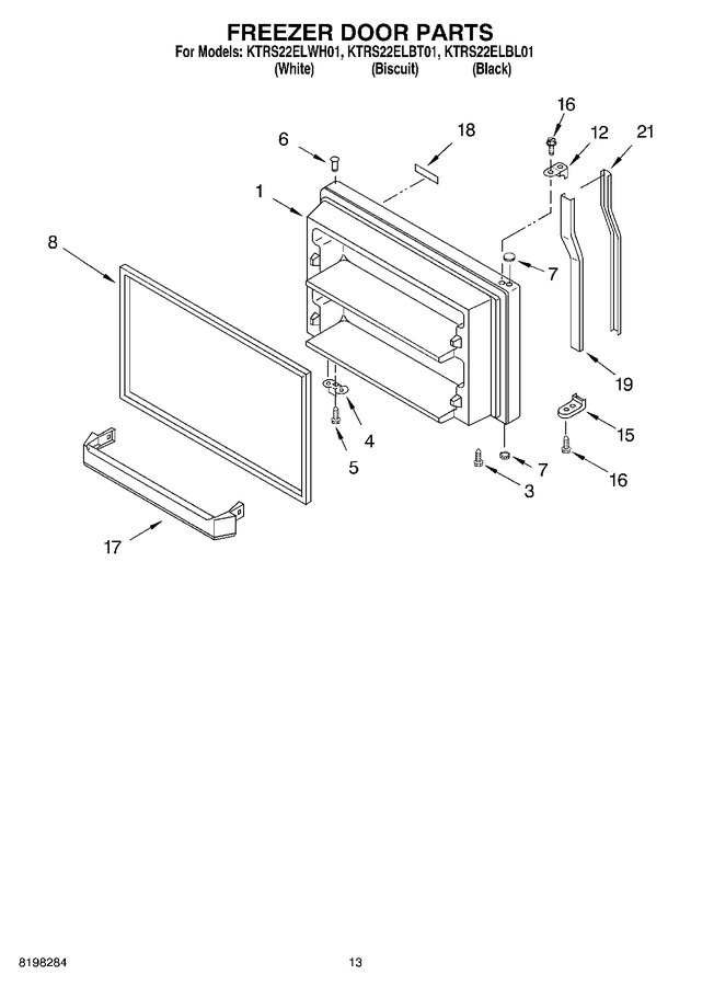 Diagram for KTRS22ELWH01