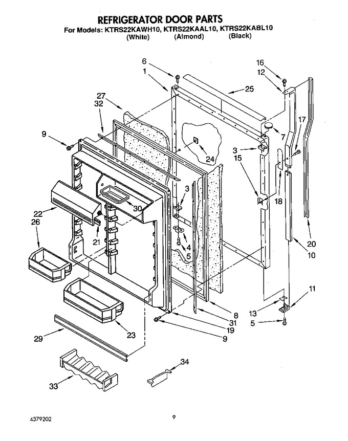 Diagram for KTRS22KAWH10