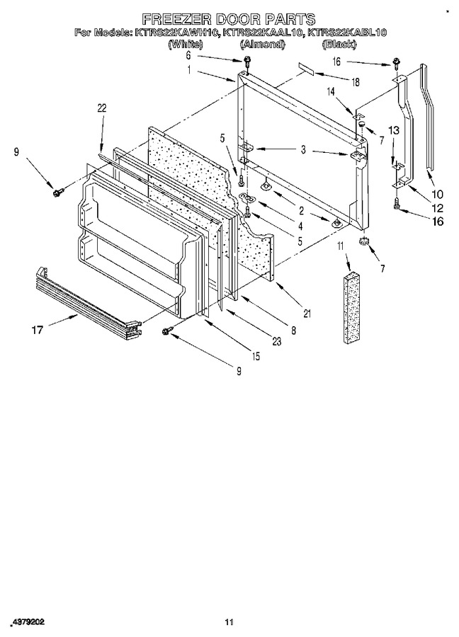 Diagram for KTRS22KAWH10