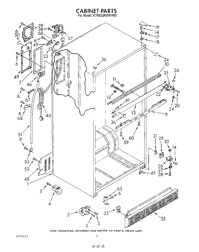 Diagram for KTRS22KWWH00