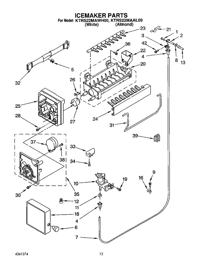Diagram for KTRS22MAWH00