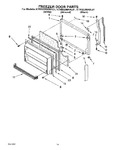 Diagram for 08 - Freezer Door