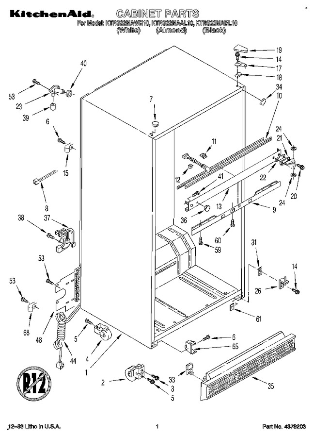Diagram for KTRS22MAWH10