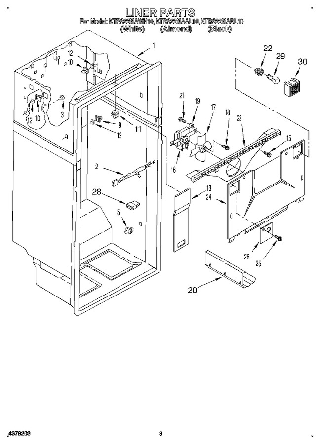 Diagram for KTRS22MAWH10