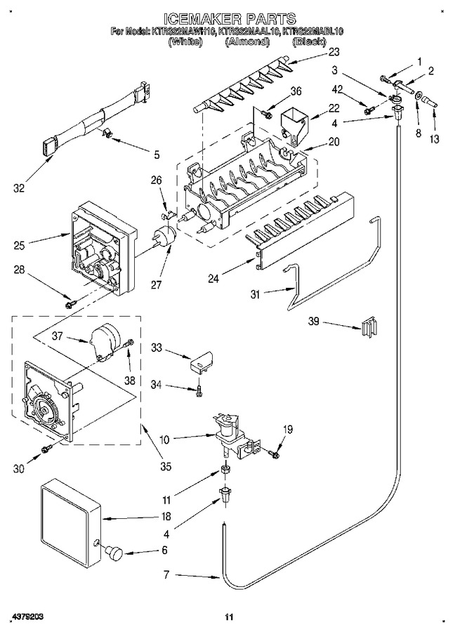 Diagram for KTRS22MAWH10