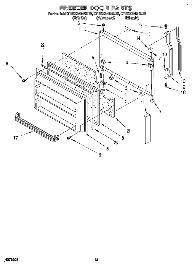 Diagram for KTRS22MAWH10