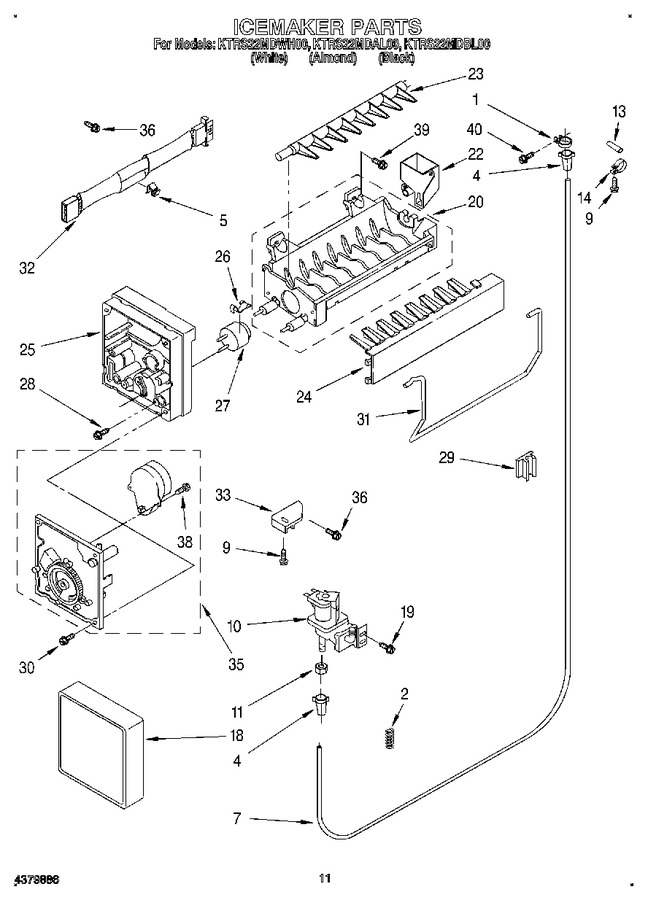 Diagram for KTRS22MDBL00