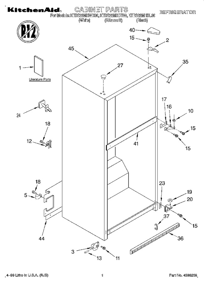 Diagram for KTRS22MHWH00
