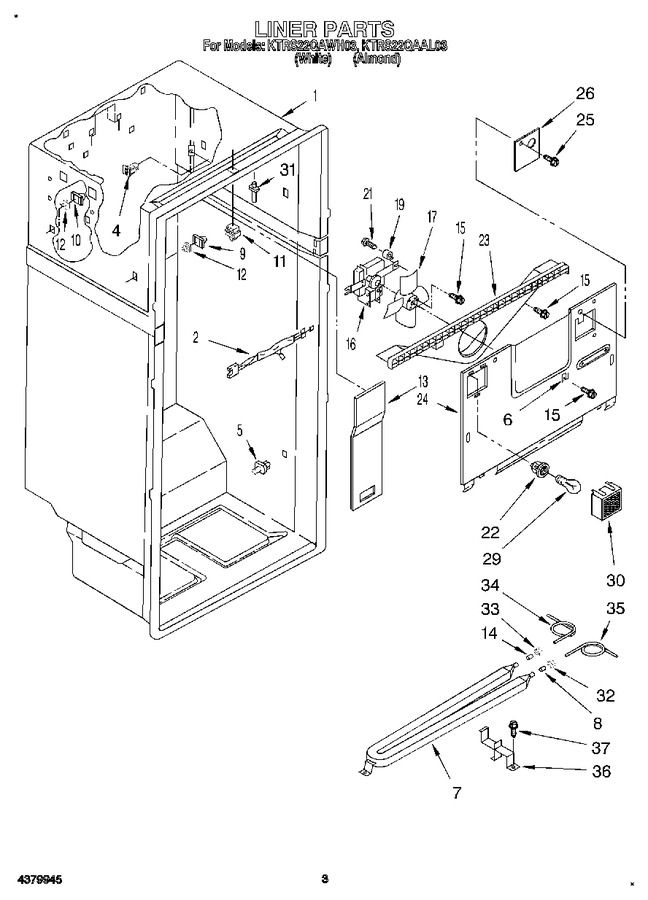 Diagram for KTRS22QAWH03