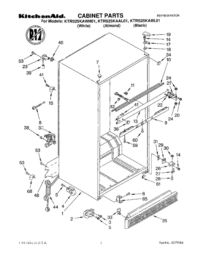 Diagram for KTRS25KABL01