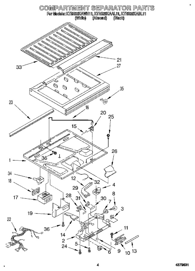 Diagram for KTRS25KABL11