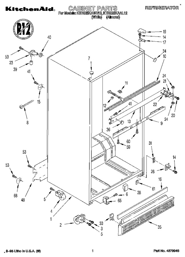 Diagram for KTRS25KAAL12