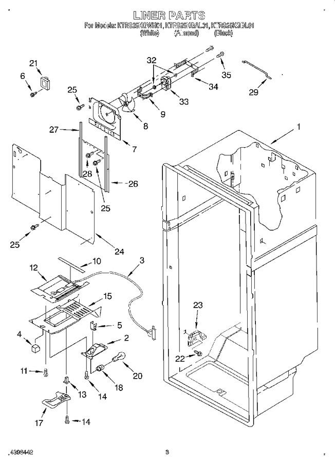 Diagram for KTRS25KGAL01