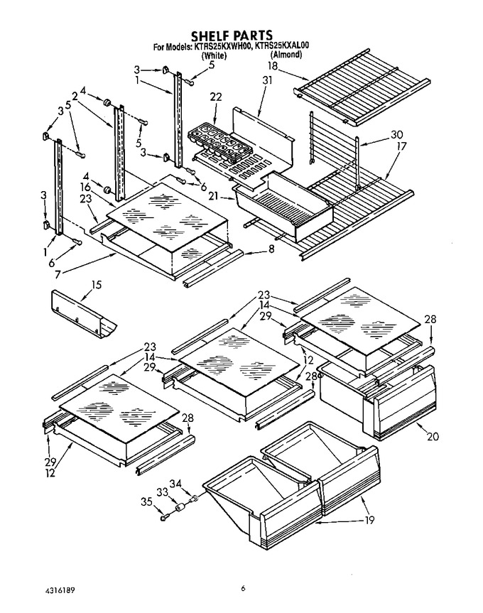 Diagram for KTRS25KXAL00