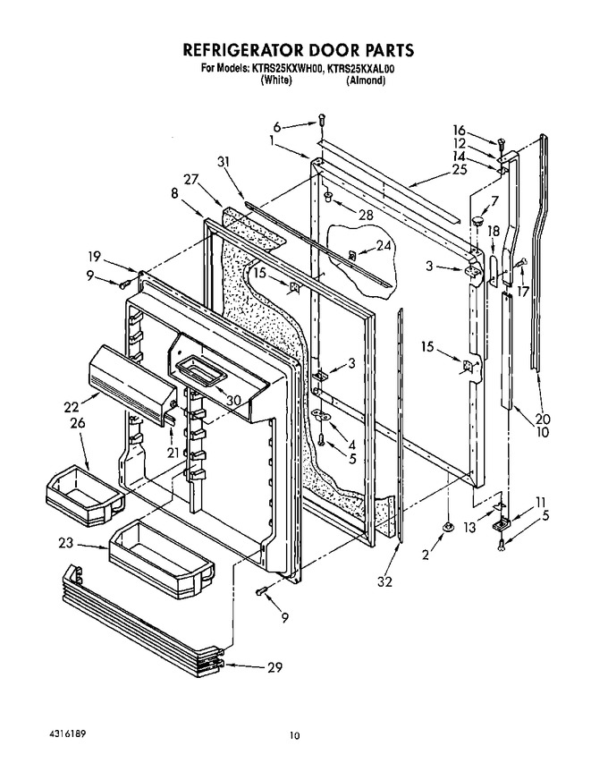 Diagram for KTRS25KXAL00