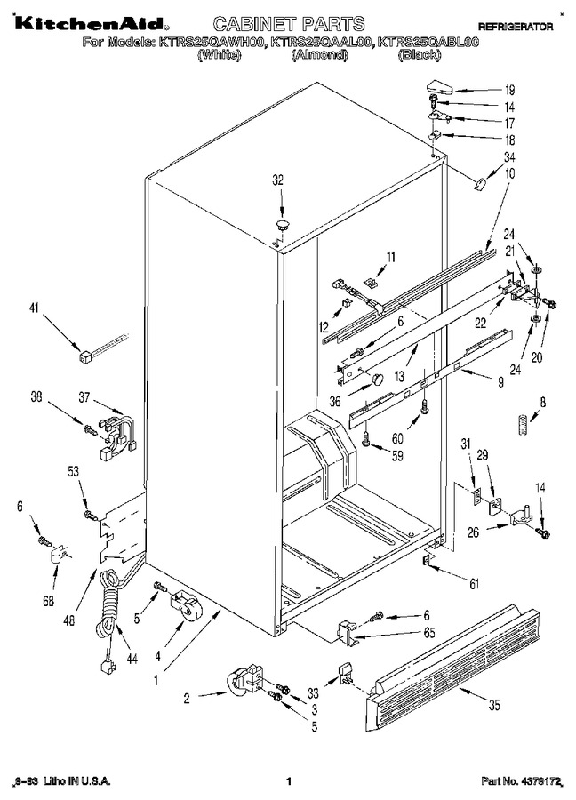 Diagram for KTRS25QAAL00