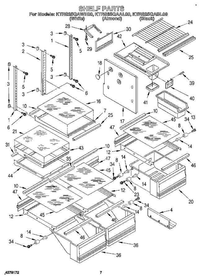 Diagram for KTRS25QAWH00
