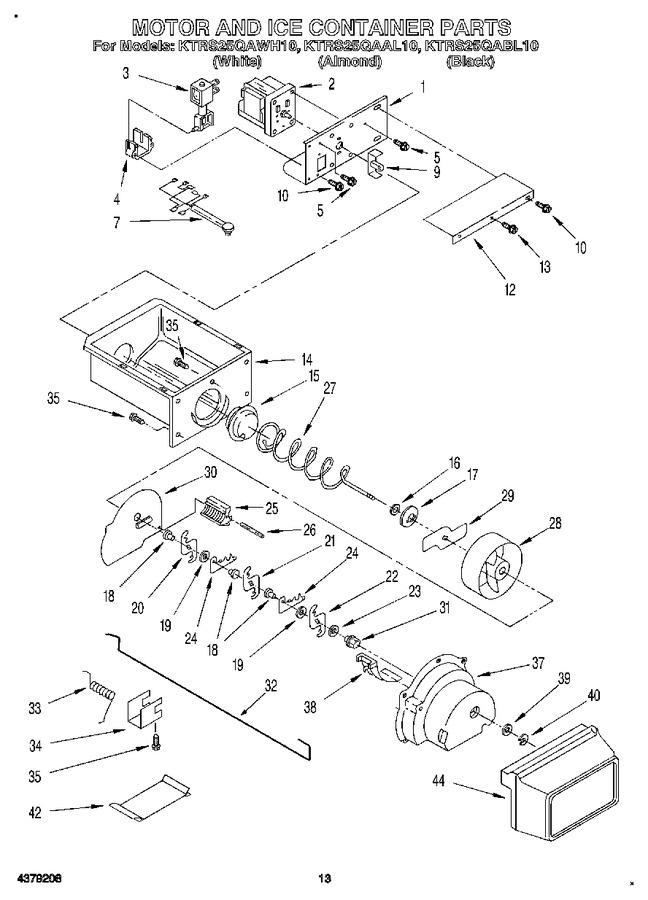 Diagram for KTRS25QAWH10