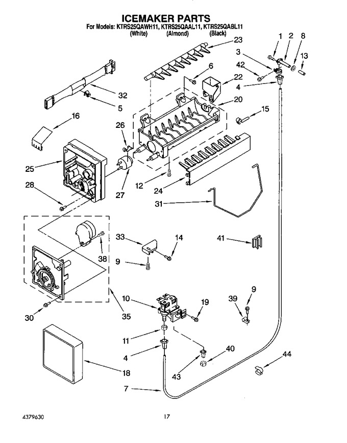 Diagram for KTRS25QAAL11