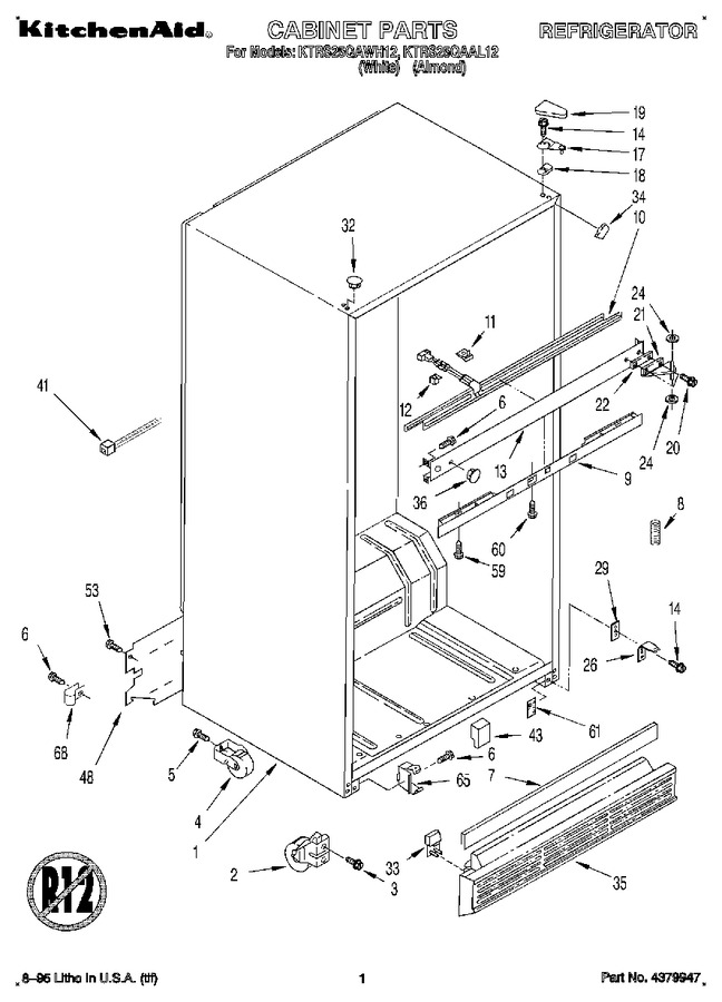 Diagram for KTRS25QAWH12