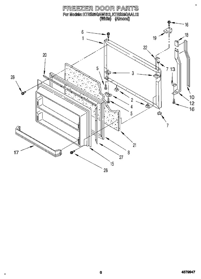 Diagram for KTRS25QAWH12