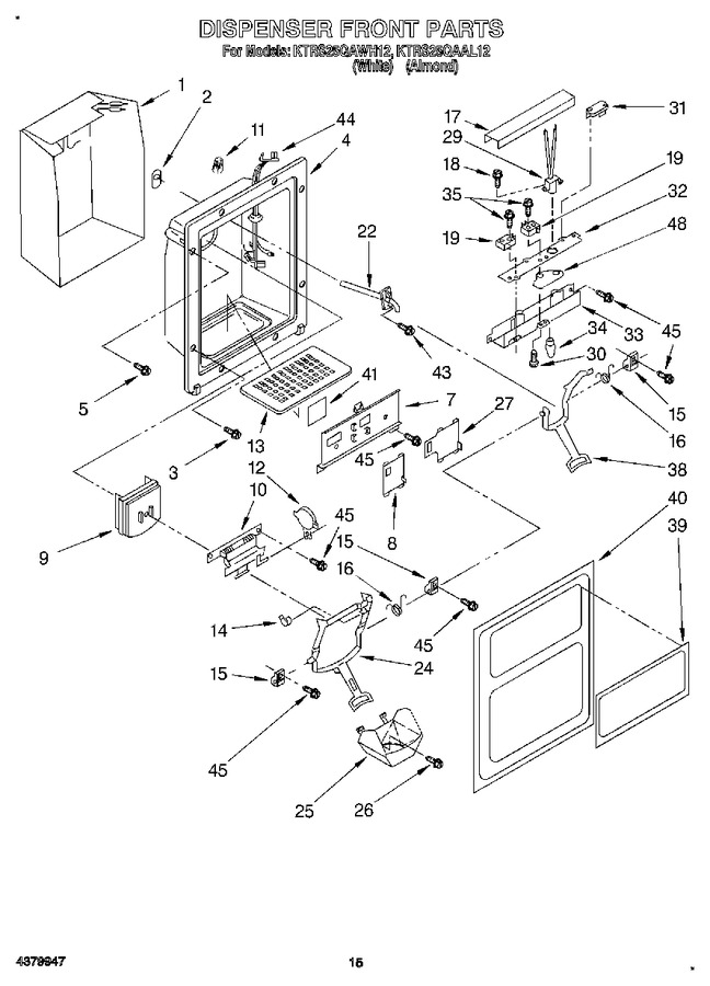 Diagram for KTRS25QAWH12