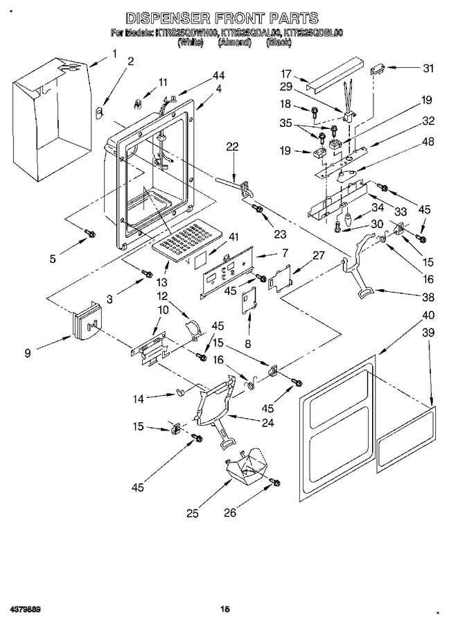 Diagram for KTRS25QDBL00