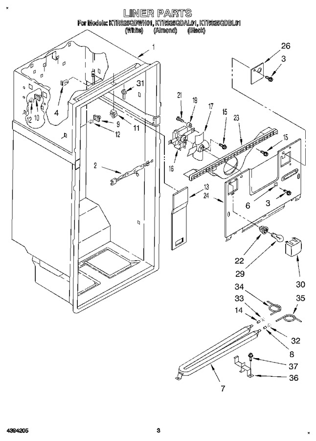 Diagram for KTRS25QDWH01