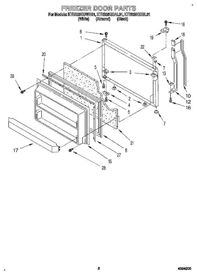 Diagram for KTRS25QDAL01
