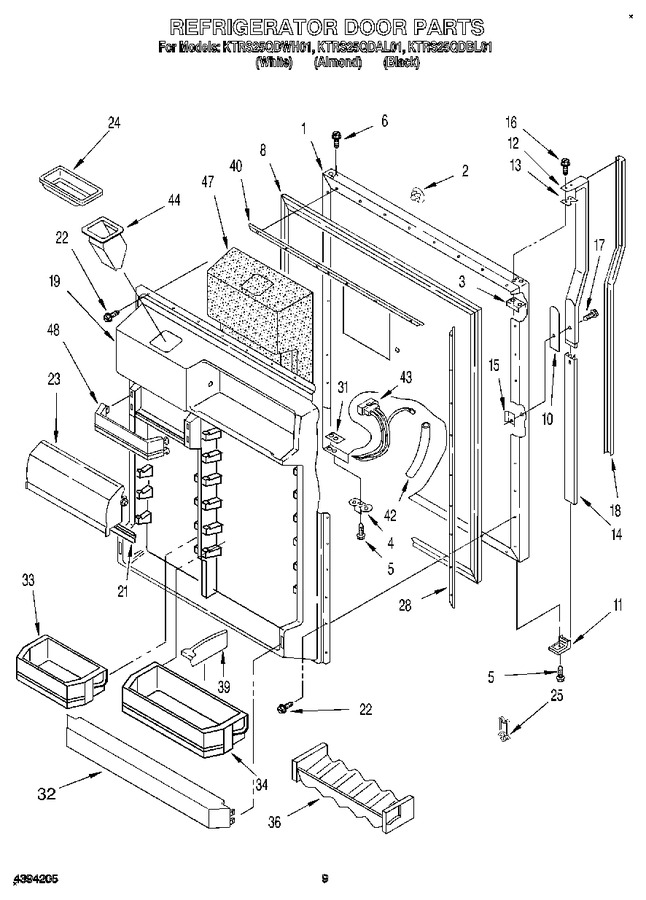 Diagram for KTRS25QDBL01