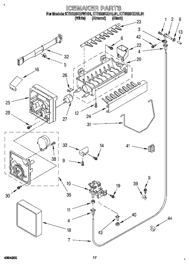 Diagram for KTRS25QDBL01