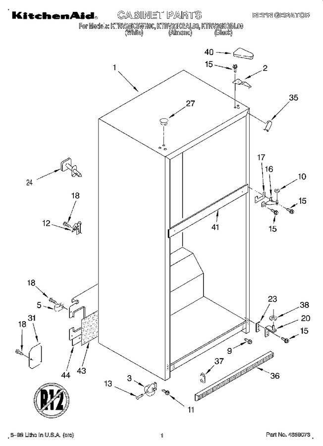 Diagram for KTRV20KGWH00