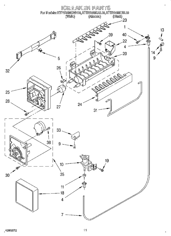 Diagram for KTRV20MGWH00
