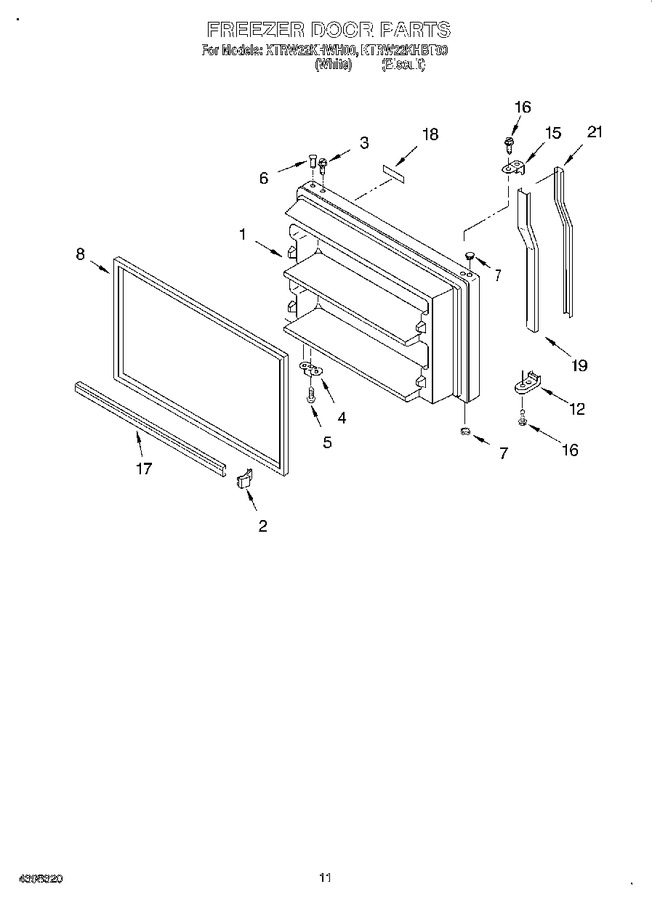 Diagram for KTRW22KHBT00